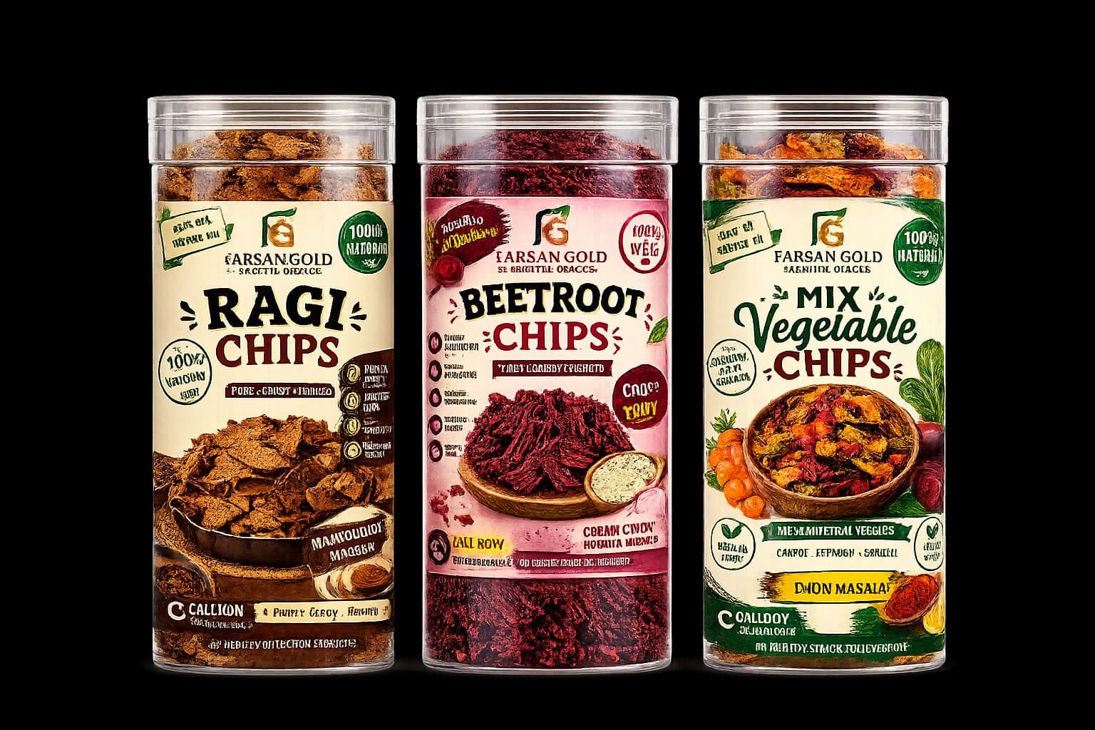 Healthy Farsan Snacks Banner 2