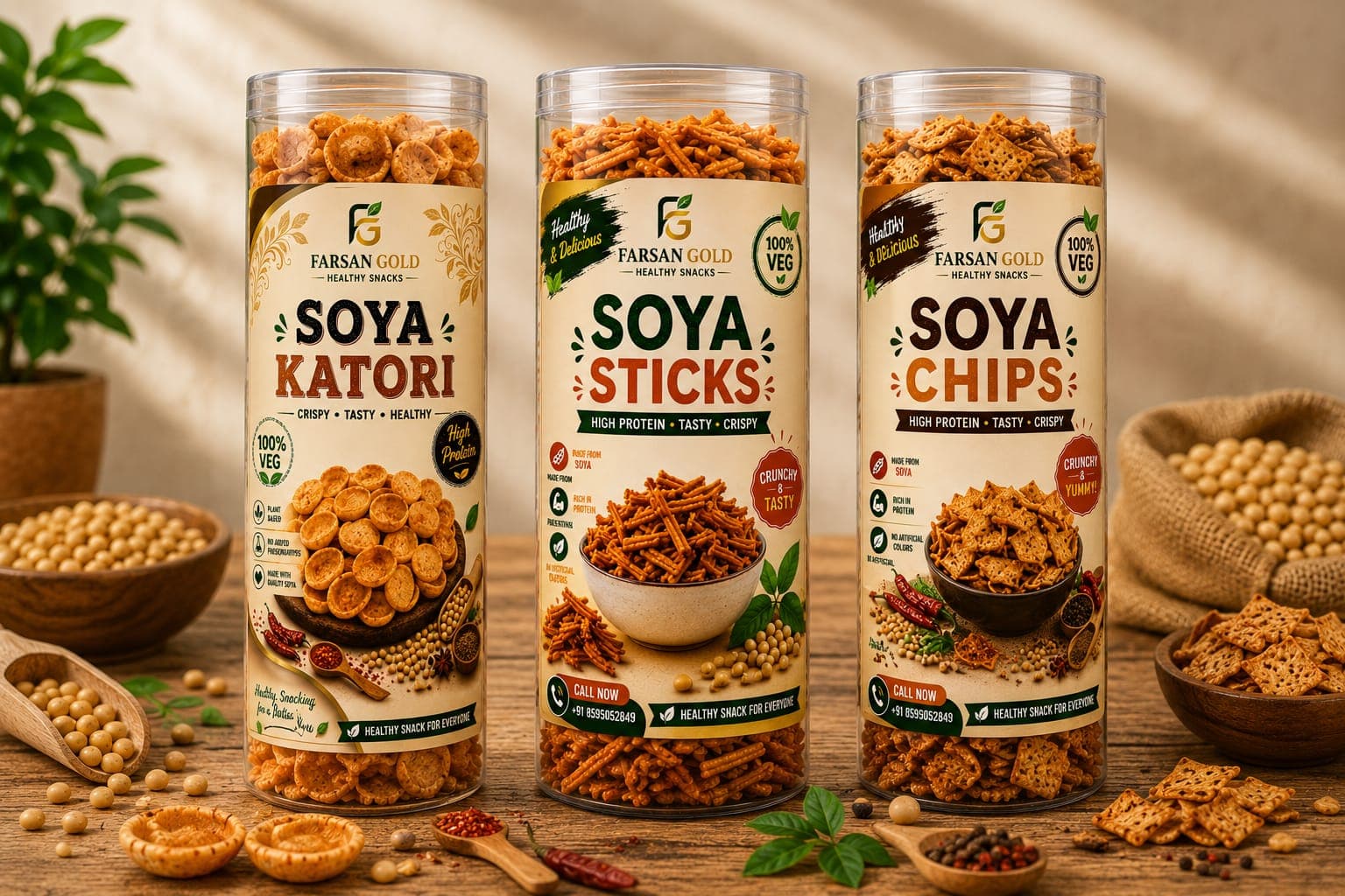 Healthy Farsan Snacks Banner 3